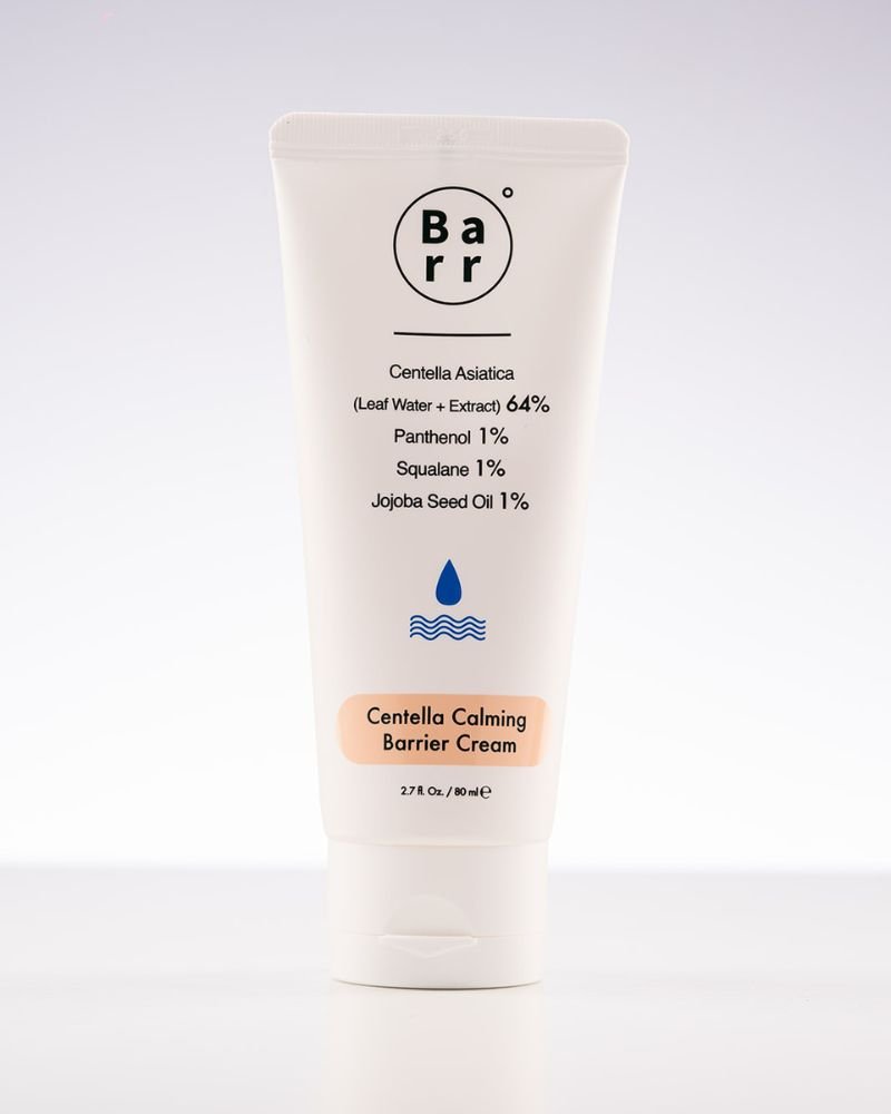 Crema con extracto de centella asiatica, pantenol y escualano Crema humectante Centella Asiática ideal para piel seca - Barr Cosmetics