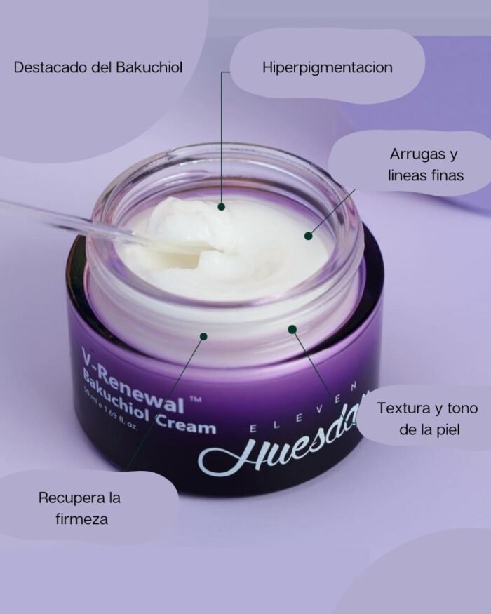 Crema antiarrugas bakuchiol y retinol - Eleven huesday - Imagen 3