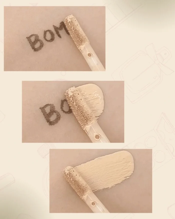 Corrector líquido para ojeras coreano