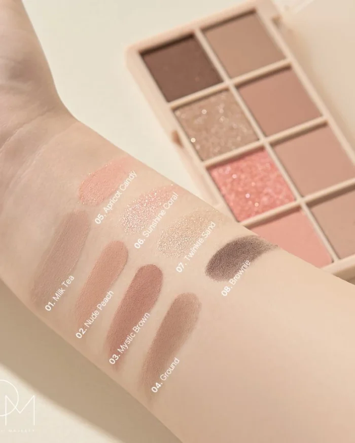Paleta de sombra coreanas - BOM - Imagen 2