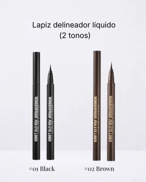 Lapiz delineador líquido (2 tonos)-BOM